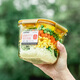 LUNTAYO飯盒食品級(jí)玻璃上班族帶蓋餐碗可微波爐加熱大湯杯保鮮密封便當(dāng)盒 琥珀色方形900ml