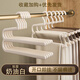 友納（Youna）鵝型褲架家用掛褲子衣架專(zhuān)用無(wú)痕褲夾防滑2形Z字衣柜內置收納神器 雙層-白色【容量翻倍+防滑無(wú)痕】 5個(gè)裝