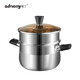 ADNENY 奧丁Z-102湯達(dá)人-多用鍋 食品級(jí)304材料22cm爐灶通用 本色 22cm