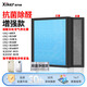 西可微（xiker）適配長(cháng)虹空氣凈化器過(guò)濾網(wǎng)CKJ-B160FP/B250FP/KJ225F-B1N/B1M除甲醛煙味異味高效HEPA活性炭過(guò)濾芯 【抗菌除醛增強版】1年/套