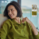 斯琴（siqin）2024秋季新款女開衫綿羊毛上衣繡花翻領針織外套BDQB00698 芥黃 L