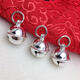 芙蕖S99足銀鈴鐺會(huì )響的diy配件足銀紅繩女手鏈掛件寶寶小孩銀吊墜 6mm鈴鐺一個(gè)
