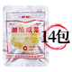 地都地都咸菜潮汕咸菜 潮州汕頭揭陽(yáng)豬肚酸咸菜 農(nóng)家自制下飯配粥小菜 【14包】地都咸菜（1小箱） 150g/包
