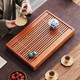 茶藝貴族優(yōu)選花梨木茶盤(pán)實(shí)木功夫茶具單品家用小號排儲兩用不含茶具 古典(花梨)中號茶盤(pán)47x31x5.5