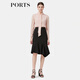 PORTS寶姿年秋冬新品女裝中長(cháng)裙ALL9S610NWQ088 黑色 M (6)
