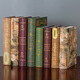 潮流烽火線(xiàn)歐式復古仿真書(shū)假書(shū)裝飾書(shū)工藝品家居擺件樣板間攝影道具模型書(shū)盒 復古4套裝8本 混搭