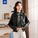 唐獅新款秋冬女內搭打底衫半高領(lǐng)小眾長(cháng)袖修身上衣韓版TB 黑色 M