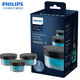 飛利浦(PHILIPS)剃須刀清潔液適用S7731/S7832/S993/S8850等新款高端系列官方旗艦店 CC13【三盒裝】