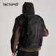 探拓（TECTOP）背包大容量雙肩包耐磨透氣多功能登山包徒步包 云墨黑