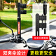 ACRUNU電動(dòng)車(chē)雨傘支架嬰兒推車(chē)撐傘固定器電瓶車(chē)自行車(chē)架傘遮陽(yáng)傘支撐架 紅標-兩折款【可伸縮調節】