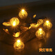 SHLQLED LED小彩燈閃光電池彩色燈珠圓燈手工發(fā)光配件迷你diy電子閃光燈 黃色單色(10個裝)