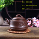 妃汐蒂 宜興泥紫砂壺單壺手工功夫茶壺陶瓷過(guò)濾小號茶壺西施壺泡茶茶具 棕色松梅壺 140ml
