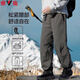 雅鹿羽絨褲工裝褲子男三防戶(hù)外加厚防風(fēng)防水速干男女同款登山褲男