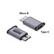 塵土 雙頭type-c接口全功能轉(zhuǎn)接頭 USB3.1公對(duì)公100w轉(zhuǎn)換器公轉(zhuǎn)母手機(jī)充電延長(zhǎng)PD轉(zhuǎn)接 Type-c母轉(zhuǎn)Micro B 【一個(gè)裝】