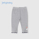 JELLYBABY女童打底褲春春款兒童春裝條紋嬰兒童裝長(cháng)褲一歲寶寶褲子春季外穿 寶藍條紋 110