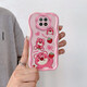 韓菲琪 小米紅米Note9手機殼Note9Pro保護套4g奶油紋卡通可愛(ài)磨砂5G女軟硅膠全包防摔外殼 紅米Note9(5G)【本博奶油紋】三只草莓熊