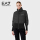 阿瑪尼EMPORIO ARMANI【七夕禮物】EA7女士立領(lǐng)短款輕薄棉外套
