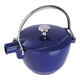 琺寶（staub）德國直郵鑄鐵茶具茶壺法國制造16.5cm/1.15L 深藍(lán)色 1.15L