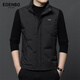 愛(ài)登堡Edenbo冬季羽絨馬甲無(wú)袖外套保暖背心馬夾黑色175/92A(XL)