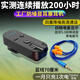 布樂思無線工廠耳塞式藍(lán)牙耳機領(lǐng)夾式接收器 超長續(xù)航待機 上班偷懶車間防噪音消噪 降噪聽歌通話新款 黑藍(lán)牙+200小時+藍(lán)色耳機70厘米 5.3