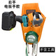 電動(dòng)扳手工具包便攜式腰掛包牛皮電扳手包電鉆包鋰電鉆手電鉆腰包 黃色電扳手包右手款 贈(zèng)送腰帶