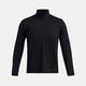 安德瑪（Under Armour）2024男時(shí)尚潮流舒適百搭長(cháng)袖半拉鏈 1387905-001 XL