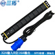 三拓 TS8202 機柜PDU電源插座機房插排32A國標(biāo)孔8位16A國標(biāo)孔SPD防雷模塊4平方線