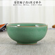 涵青堂青瓷餐具家用米飯碗哥窯創(chuàng  )意冰裂紋羅漢碗 龍泉陶瓷純色稀飯碗 哥窯梅子青5英寸單個(gè)