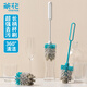 茶花 長(zhǎng)柄杯刷 奶瓶刷尼龍海綿雙效洗刷杯子神器洗水杯清潔刷子*