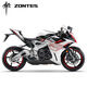 升仕ZONTES 703RR 新款仿賽摩托車(chē)水冷三缸699cc（付款后45天內發(fā)貨） 珍珠白（西互卡鉗）