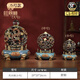 旺鼎檀九轉(zhuǎn)乾坤鼎風(fēng)水珠銅飛天貔貅三件純銅套擺件家居客廳喬遷開業(yè)禮品 小號(hào) 時(shí)來運(yùn)轉(zhuǎn)風(fēng)水球