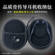 適用韶音AS660/650/661/700/800骨傳導(dǎo)耳機(jī)收納包南卡小米墨覺Sanag塞那收納盒 黑色【便攜收納包】