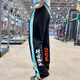 覓佰武術(shù)訓練褲直筒新款行云流水China春夏冰涼錦綸太極訓練運動(dòng)褲子 高品質(zhì)武術(shù)褲 青色 行云流水 L 170-175高130-150斤