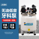 颶霸（JUBA）颶霸45/7無油空壓機(jī) 小型氣泵600W-25L低音診所設(shè)備牙醫(yī)低噪音 1600W-50L牙椅一拖二