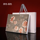 merridarno教師節(jié)禮物禮品老師純羊毛披肩女刺繡羊毛圍巾秋冬媽媽圍脖禮盒裝 原色-國色