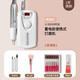 薇林（BEVILI COLOR）【美甲店推薦】美甲打磨機(jī)蓄電動(dòng)磨甲器卸甲機(jī)灰厚甲磨指甲機(jī)器 家用打磨機(jī)白色 1件 （7個(gè)頭）