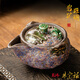 麟鵬加佳巖礦粗陶柴燒寶瓶斑斕茶壺單個(gè)德化功夫茶具配件手抓防燙單壺高端 荷趣巖礦斑斕寶瓶壺-林宗福
