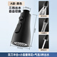 薇凡（weifan）廚房抽拉水龍頭花灑出水頭替換頭起泡器水嘴防濺頭抽拉伸縮頭配件 （三擋）抽拉龍頭起泡器-黑色款