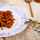 樂美雅白玉鋼化玻璃碗碟盤子 家用套裝耐熱創(chuàng)意餐具 微波爐適用 特瑞歐平盤20cm