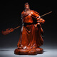 天從花梨木雕關(guān)公像擺件客廳大號實(shí)木武財(cái)神關(guān)羽關(guān)帝圣君神像開業(yè)送禮 花梨木精雕高18CM