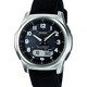 卡西歐（CASIO）男士太陽能電波手表夜光星期日歷 WVA-M630 送父親禮物 日本直郵 WVA-M630B-1AJF