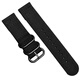 尼龍手表帶適配suunto頌拓斯巴達9Baro遠征阿爾法登山戶(hù)外運動(dòng)帆布替換表鏈配件男經(jīng)典黑24mm 黑色-黑扣 24mm