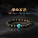 善典越南芽莊奇楠沉香手串天然棋楠沉水級(jí)高端文玩佛珠手鏈禮物男女款 沉水級(jí)芽莊奇楠8mm【綠松款】