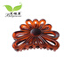 芭根草（bagencao)發(fā)飾韓版頭飾中號抓夾太陽(yáng)花大號發(fā)夾發(fā)卡飾品發(fā)抓大碼 小號磨砂深琥珀
