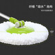 茶花（CHAHUA）拖把桶旋轉(zhuǎn)拖把家用加厚拖布桶拖地桶雙驅(qū)自動(dòng)甩洗地拖桶拖頭 白色拖把替換頭（不含桿）