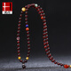 皓埼原創(chuàng  )設計酒紅石榴石項鏈繩手工編織掛繩翡翠水晶吊墜掛件繩 精選酒紅石榴石項鏈繩