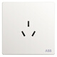 ABB開關(guān)插座面板 16A三孔空調(diào)插座 軒致系列 白色 AF206 電工電料