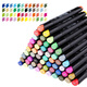 寶克（BAOKE）MP2911-48雙頭酒精油性馬克筆套裝學(xué)生手繪漫畫(huà)設計繪畫(huà)彩筆畫(huà)筆記號筆48色水彩筆