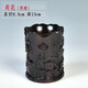 琴書(shū)侶黑檀荷花筆筒實(shí)木雕刻原木紅木筆筒擺件辦公禮品文房用品一帆風(fēng)順 黑檀荷花筆筒：直徑9.5高13cm