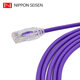日線(xiàn)（NISSEN） nipponseisen日線(xiàn)SPG6六類(lèi)千兆網(wǎng)絡(luò )跳線(xiàn)連接線(xiàn)【細徑】 紫色(PU) 2M